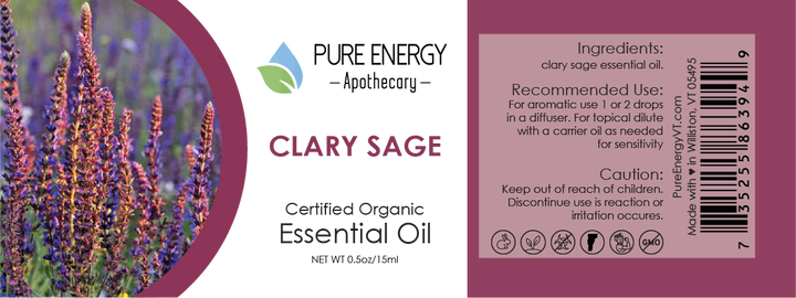 Essential Oil - Clary Sage 15ml (0.5oz)
