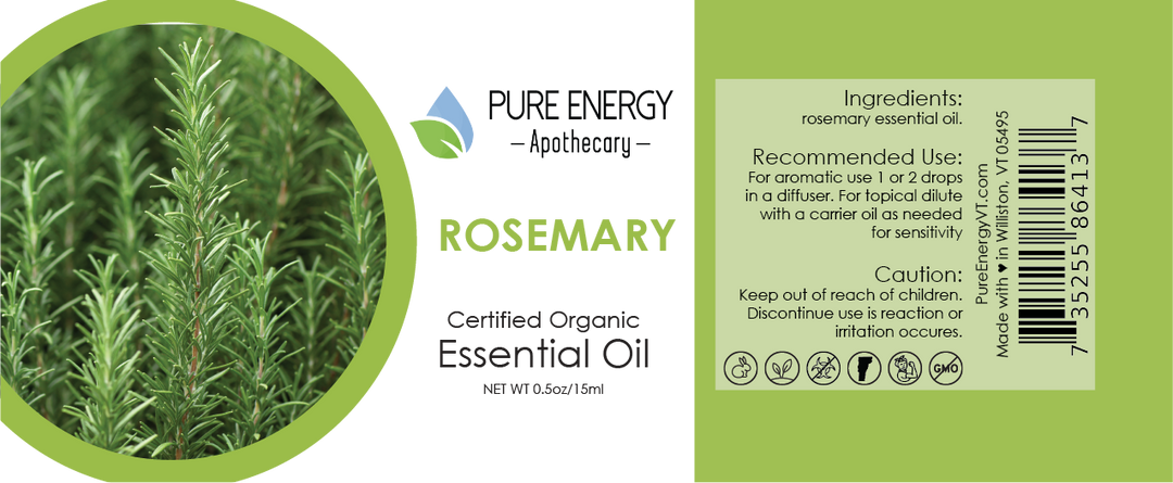 Essential Oil - Rosemary 15ml (0.5oz)