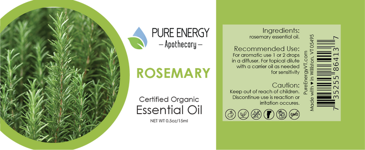 Essential Oil - Rosemary 15ml (0.5oz)