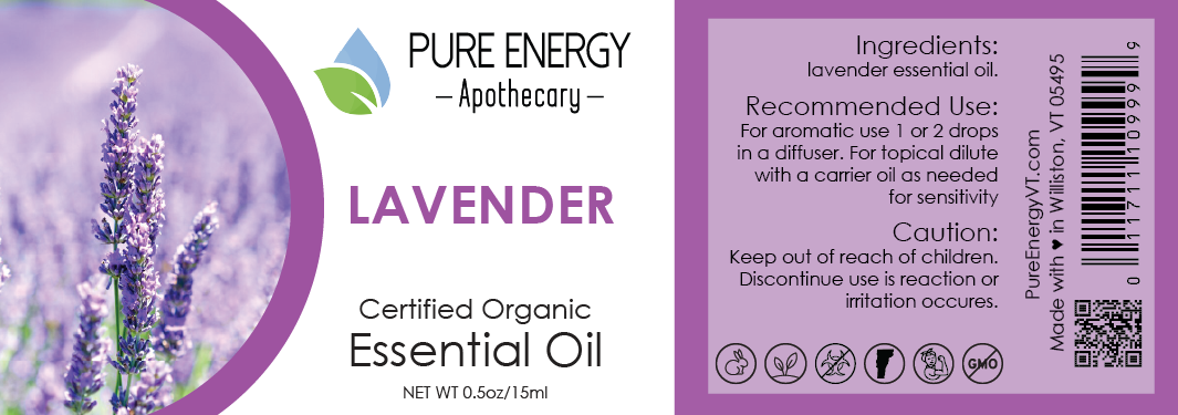 Essential Oil - Lavender 15ml (0.5oz)