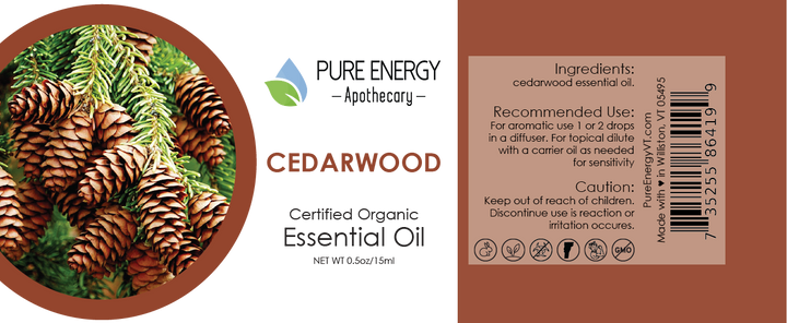 Essential Oil - Cedarwood 15ml (0.5oz)