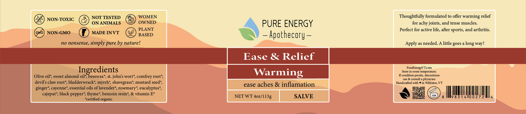 Ease and Relief Warming Salve