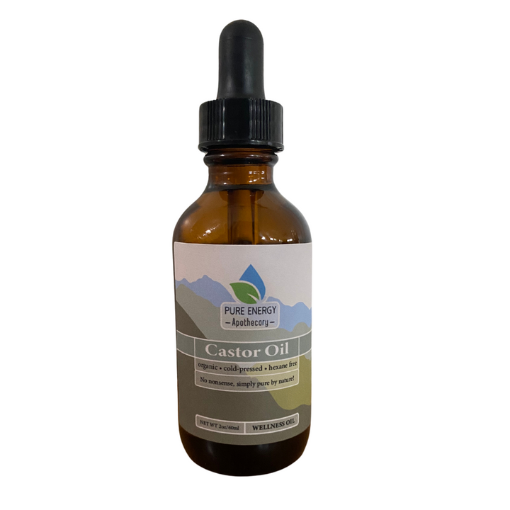 Castor Oil, Certified Organic, Cold Pressed, Hexane-Free