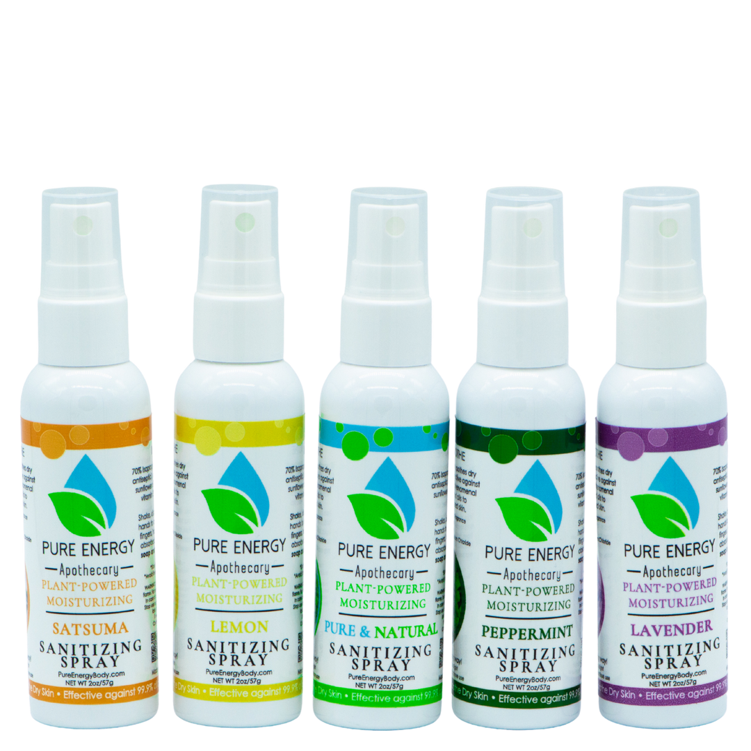 Hand Sanitizer Spray (multi-pack) qty 5 - 2oz bottles