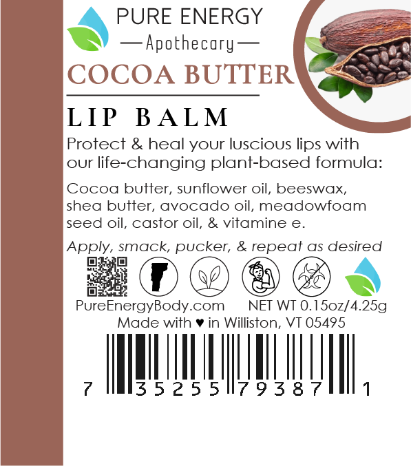 Lip Balm Case (Cocoa Butter)