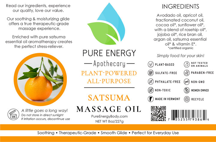 Massage Oil (Satsuma)