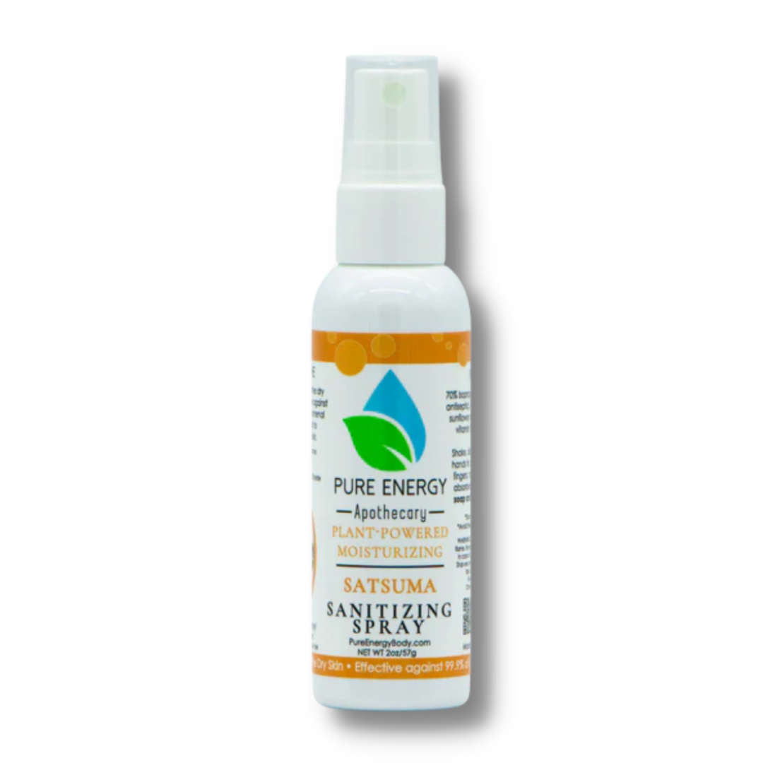 Hand Sanitizer Spray - 2 oz Travel Size (Satsuma)